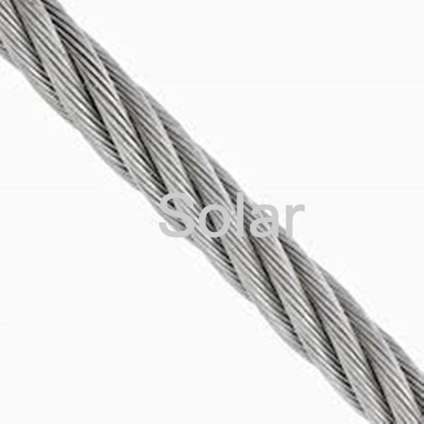 Quality Customized Steel Trailer Rope End With Hook/Shackle Oilless Stell Wire Rope Car for sale