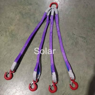 China 4 Leg Polyester Lifting Slings for sale