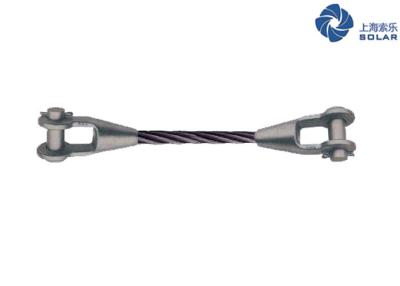 China Heavy Duty Forged Open Spelter Socket Steel Wire Sling for sale