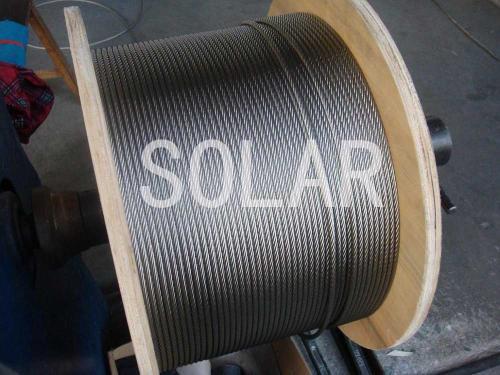 Quality Round Hot Rolled 8x19W+IWR 8x19W+FC Steel Wire Rope for sale