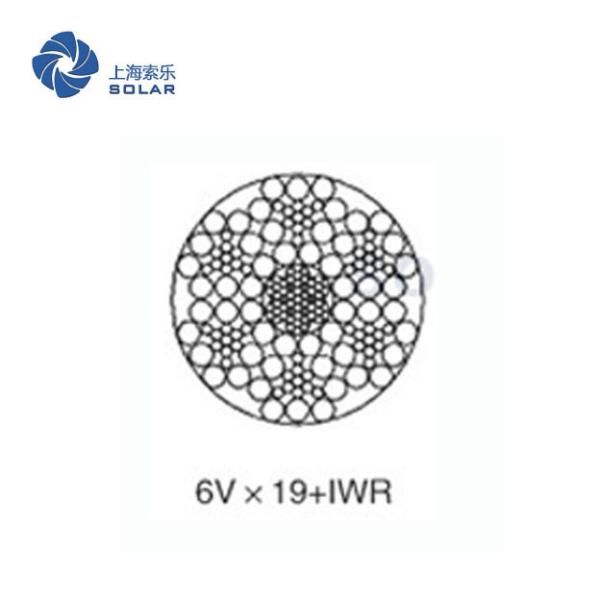 Quality High Stength Lifting 6Vx19+IWR 6Vx19+FC Special Wire Rope for sale