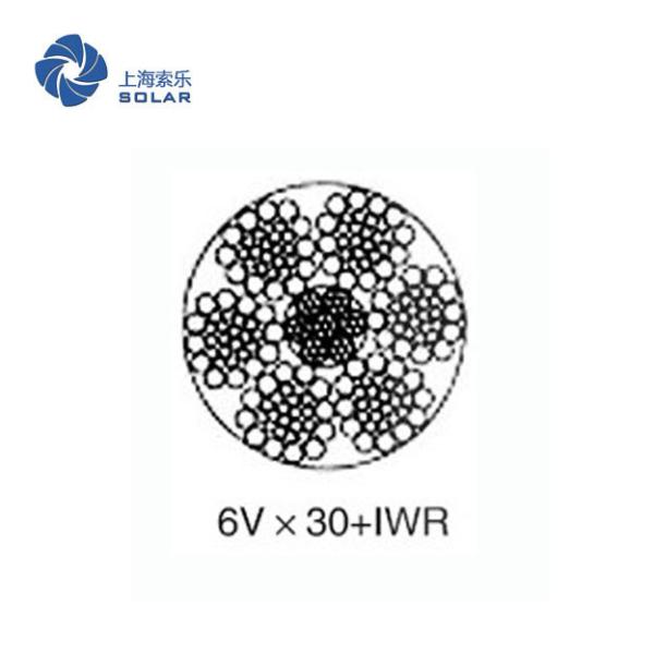 Quality Marine 6Vx30+IWR 6Vx30+FC Carbon Steel Wire Rope for sale
