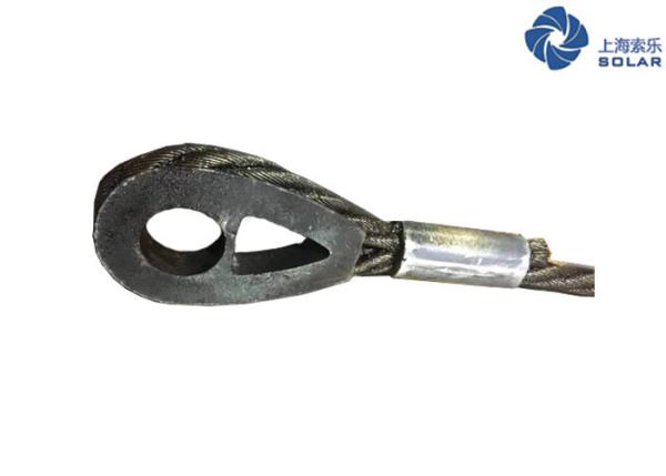 Quality Solid Thimble Non Rotating Steel IWR Heavy Duty Lifting Slings for sale