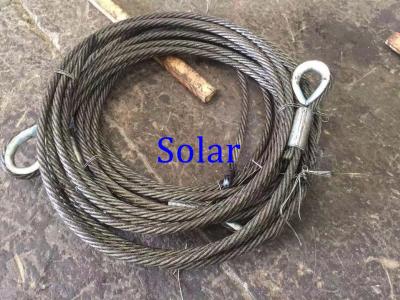 China Crane Galvanized Lifting 18x19S+FC Steel Wire Rope Sling for sale