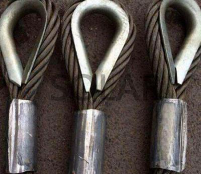 Cina imbracatura d'acciaio d'attracco 22mm a 7/8 pollici del cavo metallico di 6*29Fi IWR in vendita