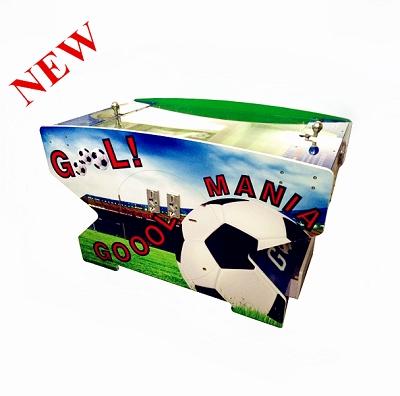 China Goal Mania Football Redemption Gambling Sport Arcade Skilled Shooting Game Machine for sale