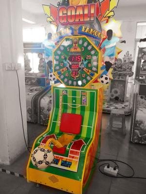 China Hot Sale Coin Operated Goal Become Famous Football Sport Redemption Arcade Game Machine for sale