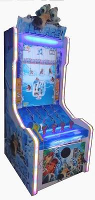 China Hot Sale High Holding Coin Pusher Slot ICE Age Kids Hitting Game Machine for sale