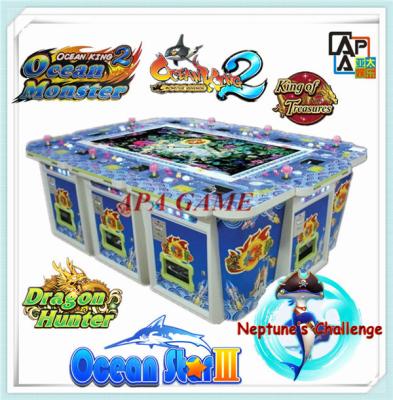 China Hot Sale 3/4/6/8/10P Ocean King 3 Crab Dragon Fishing Arcade Game Machine for sale