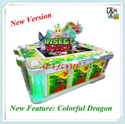 China Vgame Insect Baby Amusement Indoor Gambling Fish Catching Cabinet Arcade Skilled Playing Fishing Game Machine for sale