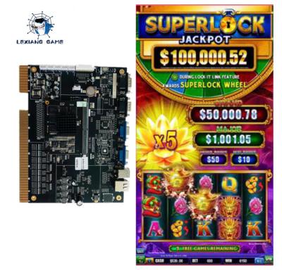 China Super Link 5 in 1 Flower Fortune Popular American Skill Game Vertical Type Hottest Skill Slot Game Machine for sale