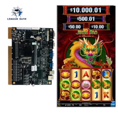 China Jinse Dao 4 in 1 Dragon LCD Screen 4 in 1 Games Casino Video Slots Game Machine 1 Player Slot Board Cabinet for sale