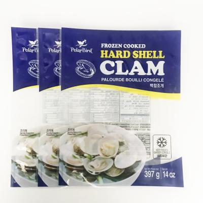 China Safety Custom Printed Plastic Bag Vacuum Seafood Bags For Frozen Food à venda