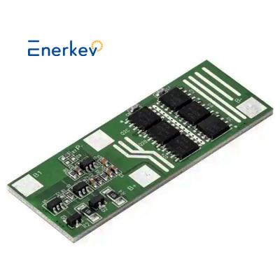 China 2S LiFePO4 Battery BMS Board 6.4V 15A BMS Protect Board For Power Storage System for sale