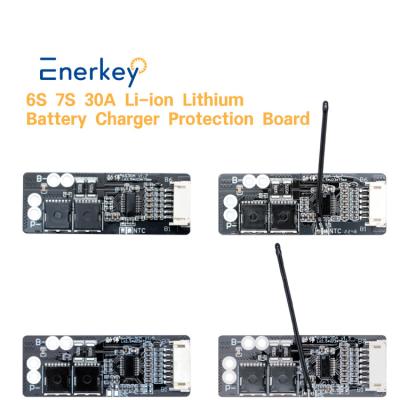 Chine Enerkey 6S 7S 30A batterie au lithium-ion BMS avec NTC pour vélo électrique à vendre