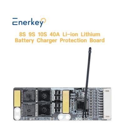 China 18650 Lithium Lifepo4 Battery BMS Li Ion Battery Board 8S 9S 10S 40A BMS for sale