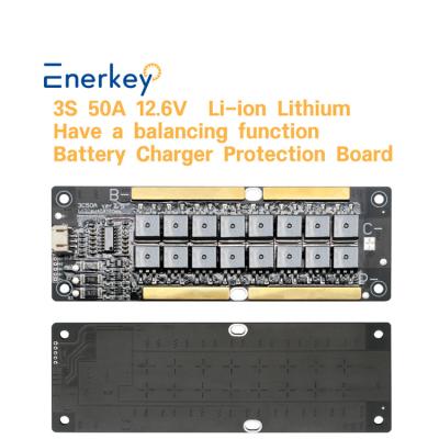 Chine 12.6V 3S 50A Balanceur actif BMS pour batterie au lithium ternaire Système de stockage domestique à vendre