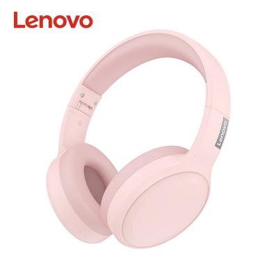 China Lenovo TH30 Blue Over Ear Headphones 40mm Noice Cancelling Headset for sale