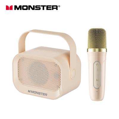 China Microfone do tempo do carregador do orador 1.5H do monstro GK600 RGB Mini Bluetooth do CE à venda