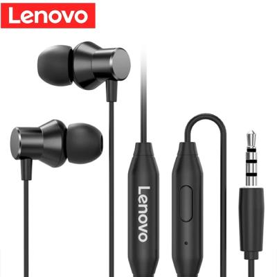 China Lenovo HF130 Wired Bluetooth Earbuds 25g Noise Cancelling Wired Earphones for sale