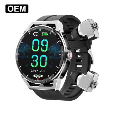 China HS20 Customized Multifunction Smart Watch Modern 3 In 1 With Earbuds for sale
