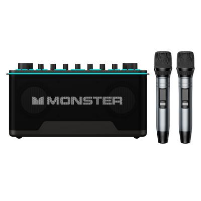 China Monster SK100 RGB LED licht Multimedia Bluetooth luidspreker Standby tijd 6 maand 2*80w Uitgangsvermogen Te koop