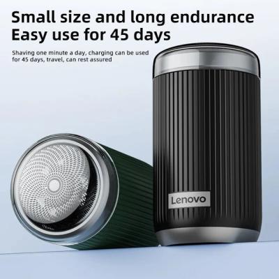 China ES10 Electric Shaver With IPX6 Waterproof LED Screen 45days Standby Time USB Charging - Black/Green en venta