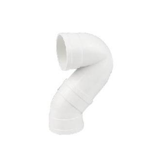 China 50×2.0MM PVC U Elbow Large Diameter Smooth Wall Drainage Pipe for sale