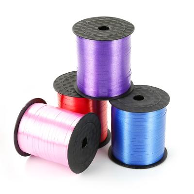 China Gift 450m Plastic Christmas Ribbon Polypropylene Plastic Ribbon For Decoration for sale