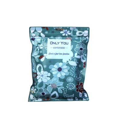China Custom Zip Lock Bag for Funny Underwear Glossy Pants Silk Stockings Clothing Packaging for sale