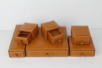 China carboard leather box for sale