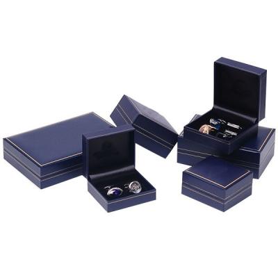 China upmarket promotional custom printed PU leather jewellery box for sale