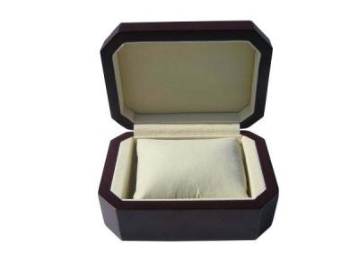 China Luxury new leather wood watch box hot for cheap watch for sale