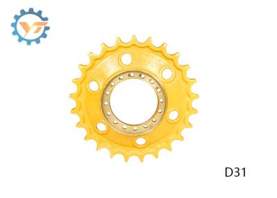 China OEM Drive Sprocket Bulldozer Undercarriage Parts With 4-10 Mm HRC Depth for sale