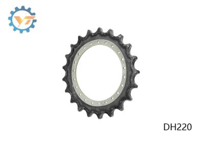 China Black Excavator Drive Sprockets DH220 DH300 DH330-3 DAEWOO Undercarriage Parts for sale