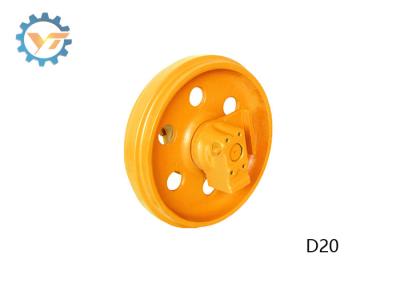 China D20 Bulldozer Track Idler Parts , Front Idler Assy With High Torque Transfer for sale