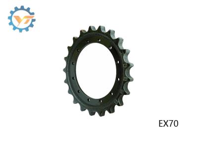 China EX70 HITACHI Track Drive Sprocket Replacement Heat Treatment HRC 42-56 for sale