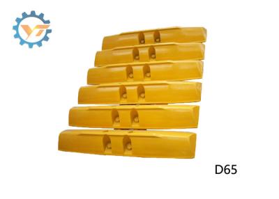China D65 Bulldozer Swamp Track Shoe Assembly , 25MnB Steel Dozer Track Grousers for sale