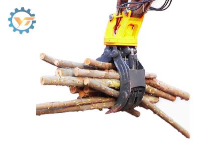 China Lightweight Wood Excavator Rock Grapple Show Outstanding Performance for sale