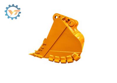 China Custom Yellow Excavator Bucket Attachments Rock Digger Bucket Replacement for sale