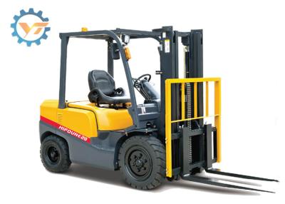 China 2 Ton FD20 4 Wheel Warehouse Lifting Equipment With Yellow / Red Color for sale