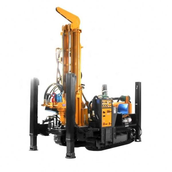 Quality Diesel Engine Rotary Water Well Drilling Rig Max.200m Depth 5-8in Drilling for sale