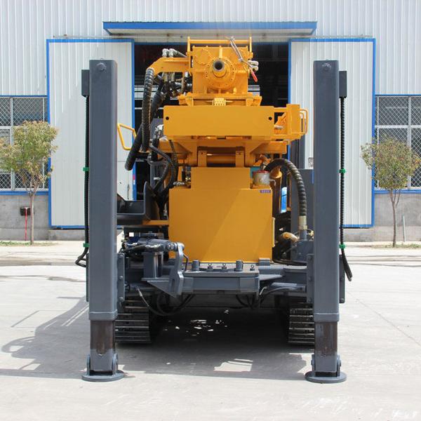 Quality Diesel Engine Rotary Water Well Drilling Rig Max.200m Depth 5-8in Drilling for sale