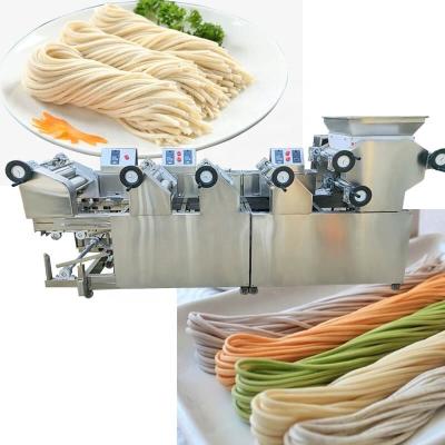 China Máquina automática para hacer fideos de harina de trigo 1.5kw*5 Sistema de control Feelteck en venta