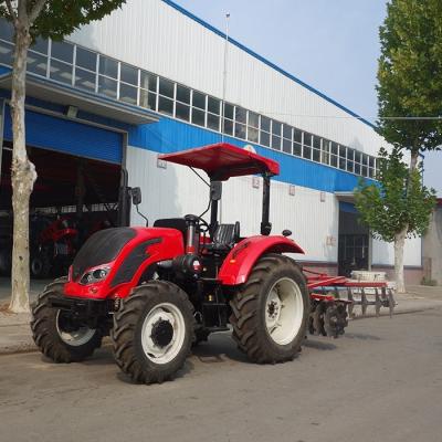 Китай YTO дизельный двигатель сельскохозяйственный трактор 90 л.с. 100 л.с. Малый 4WD трактор продается