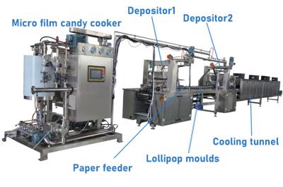 China PLC Controlled Snack Making Machine with Long Service Life Easy Operation for sale