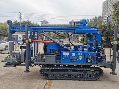 China Efficiency 200m Depth Water Well Drilling Rig 76/89/102mm Drilling Rod Diameter for sale
