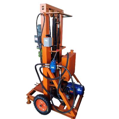 China Electric Water Well Drilling Machine 75mm 100mm 200mm 150mm Borehole Rig for sale