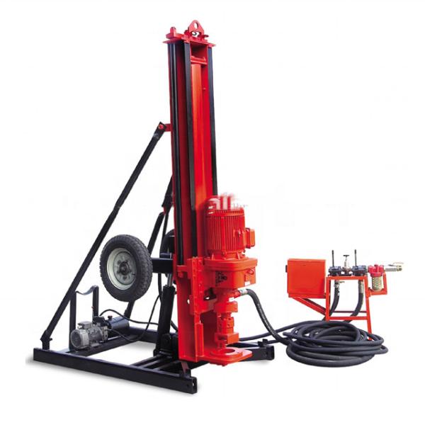 Quality Compact 11kw Rotary Drilling Rig Easy to Operate Well Drilling Machine with 380V Motor for sale