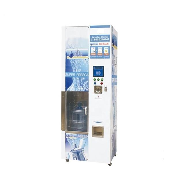 Quality 180W White Black Water Vending Station Vendor Automatic Purified Water Dispenser for sale